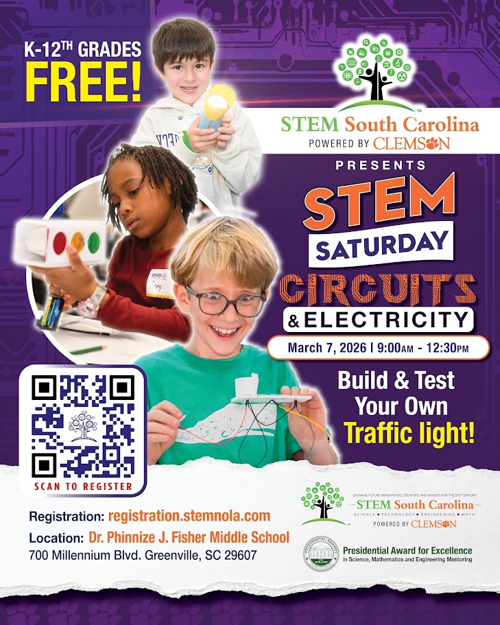 STEM Saturday flyer
